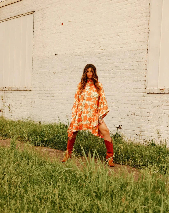 Lady The Brand Dress Lellow Kaftan