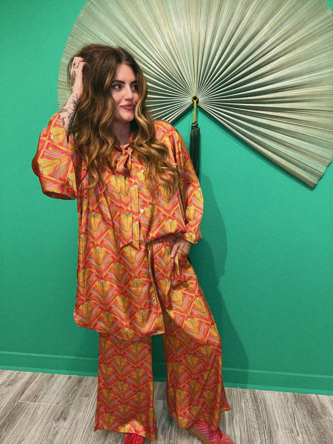 Lady The Brand Set Gold / S/M Lady Le Fleur Set