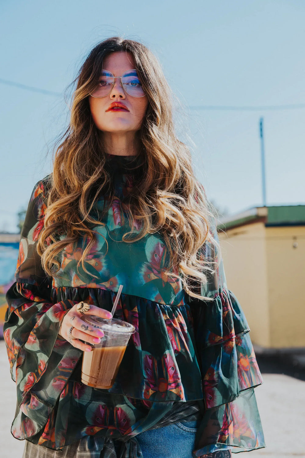 Lady The Brand Top Lillian Ruffle Top