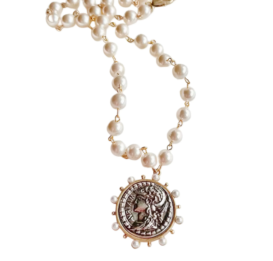 Lauren Kenzie Necklace Coco Coin Necklace