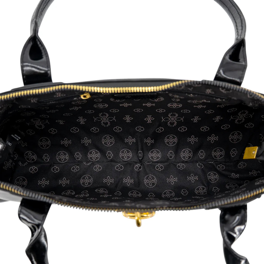 Like Dreams Purse Black Pecan Lock East West Shoulder Bag
