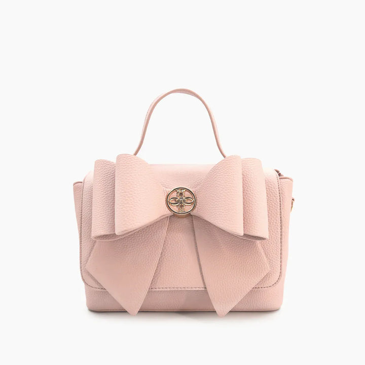 Like Dreams Purse Blush Zoey Double Bow Crossbody Bag