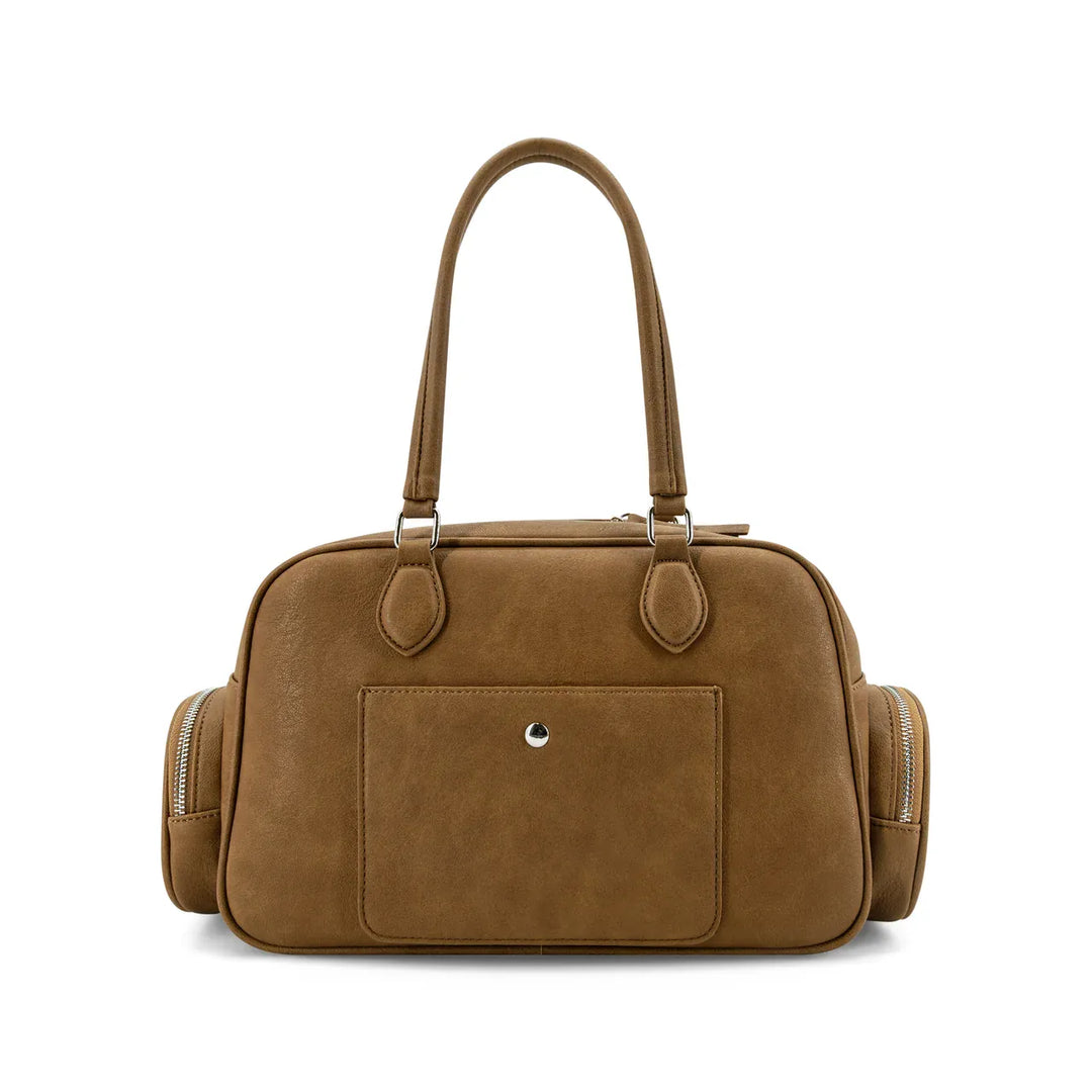 Like Dreams Purse Brown The Check In Utility Tote Bag