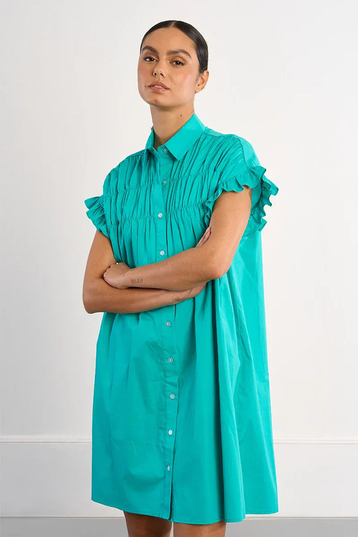 Lili Sidonio Dress Mint / XS Nikki Shirt Dress
