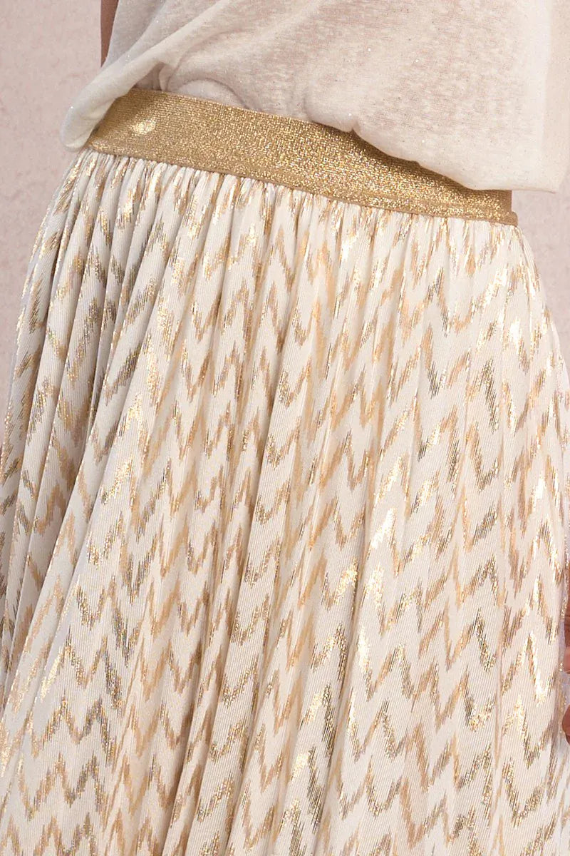 Lili Sidonio Maxi Skirt Norah Long Pleated Skirt