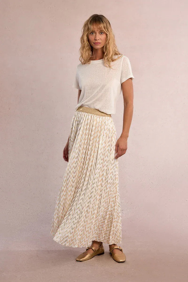 Lili Sidonio Maxi Skirt Norah Long Pleated Skirt