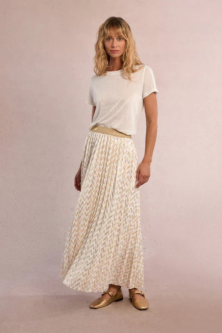 Lili Sidonio Maxi Skirt Norah Long Pleated Skirt