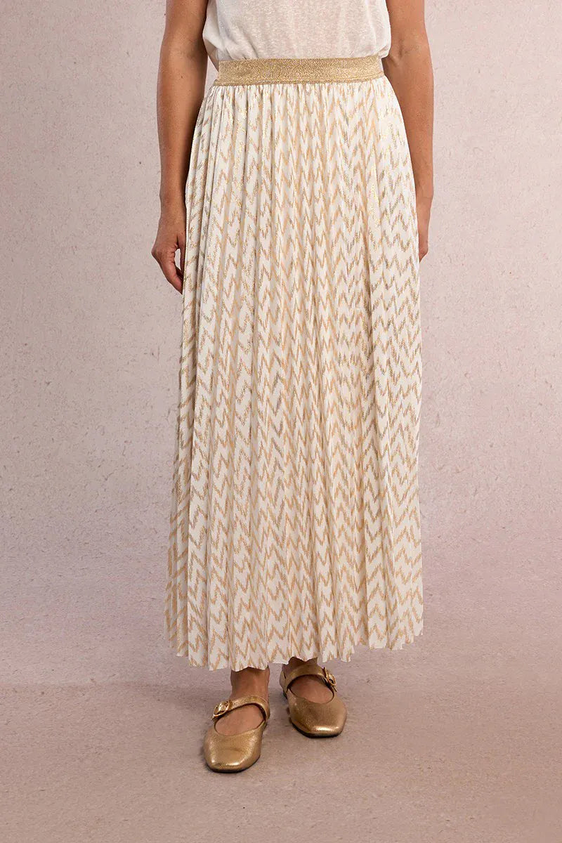 Lili Sidonio Maxi Skirt Norah Long Pleated Skirt