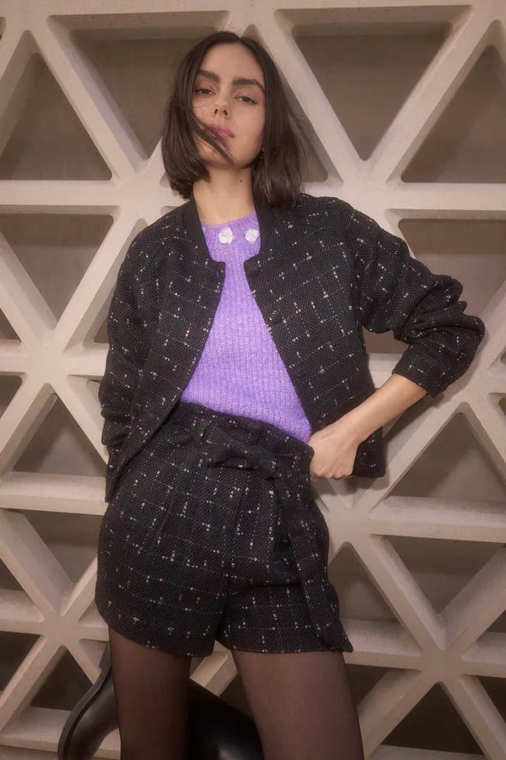 Lili Sidonio Shorts Phoenix Tweed Shorts