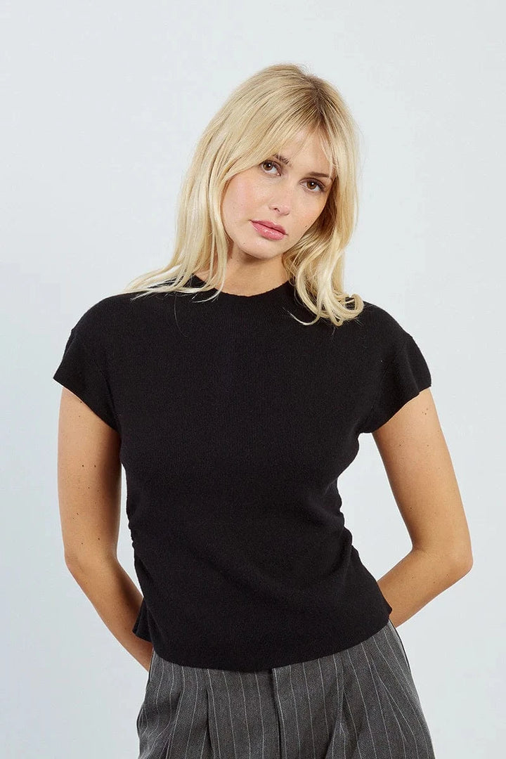 Lili Sidonio Top Black / XS Juliana Knitted Tee