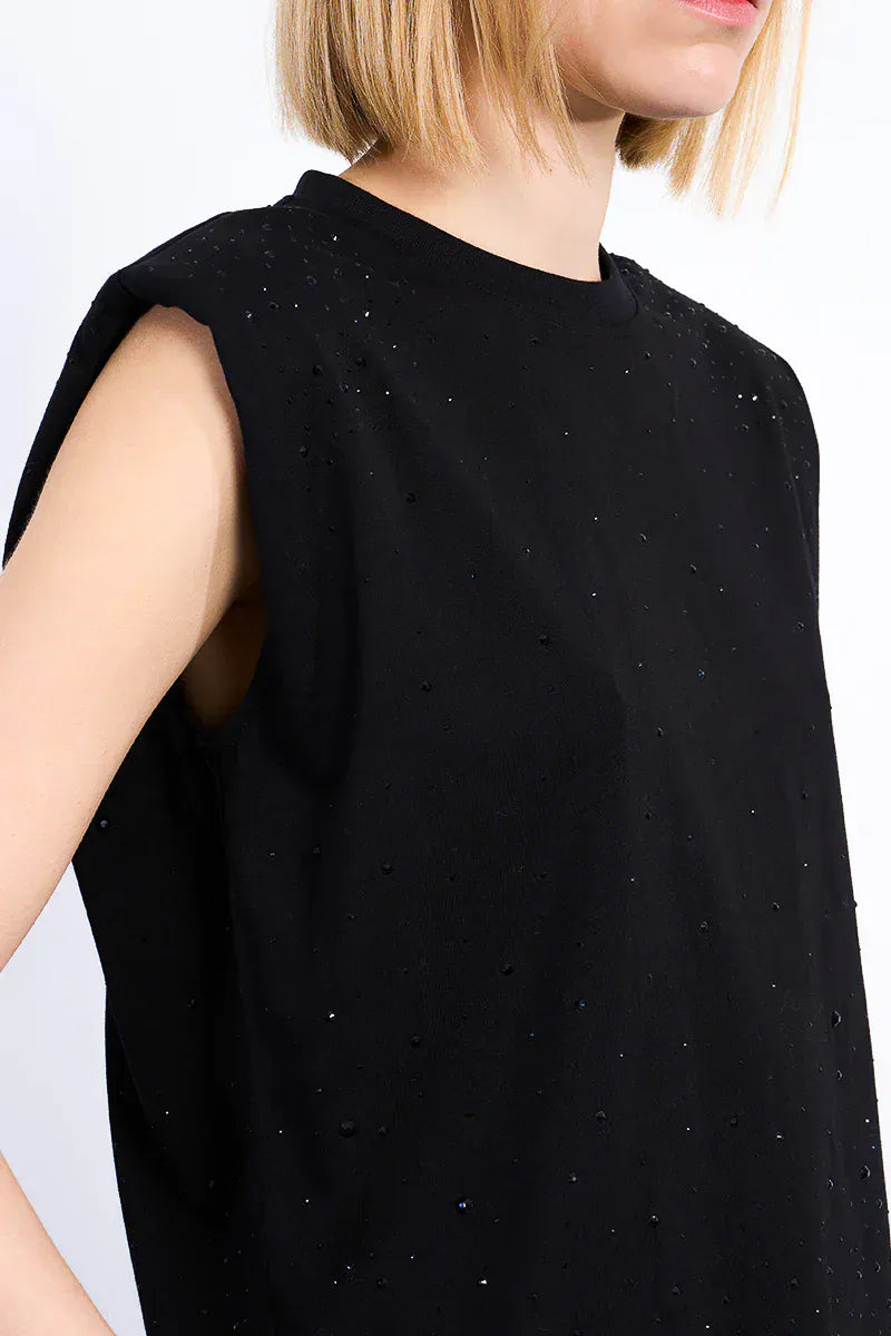 Lili Sidonio Top Emery Sparkle Top