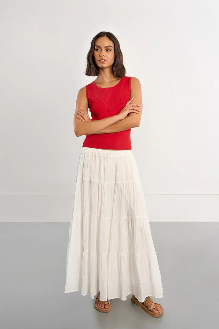 Lili Sidonio Top Maisie Mesh Tank Top