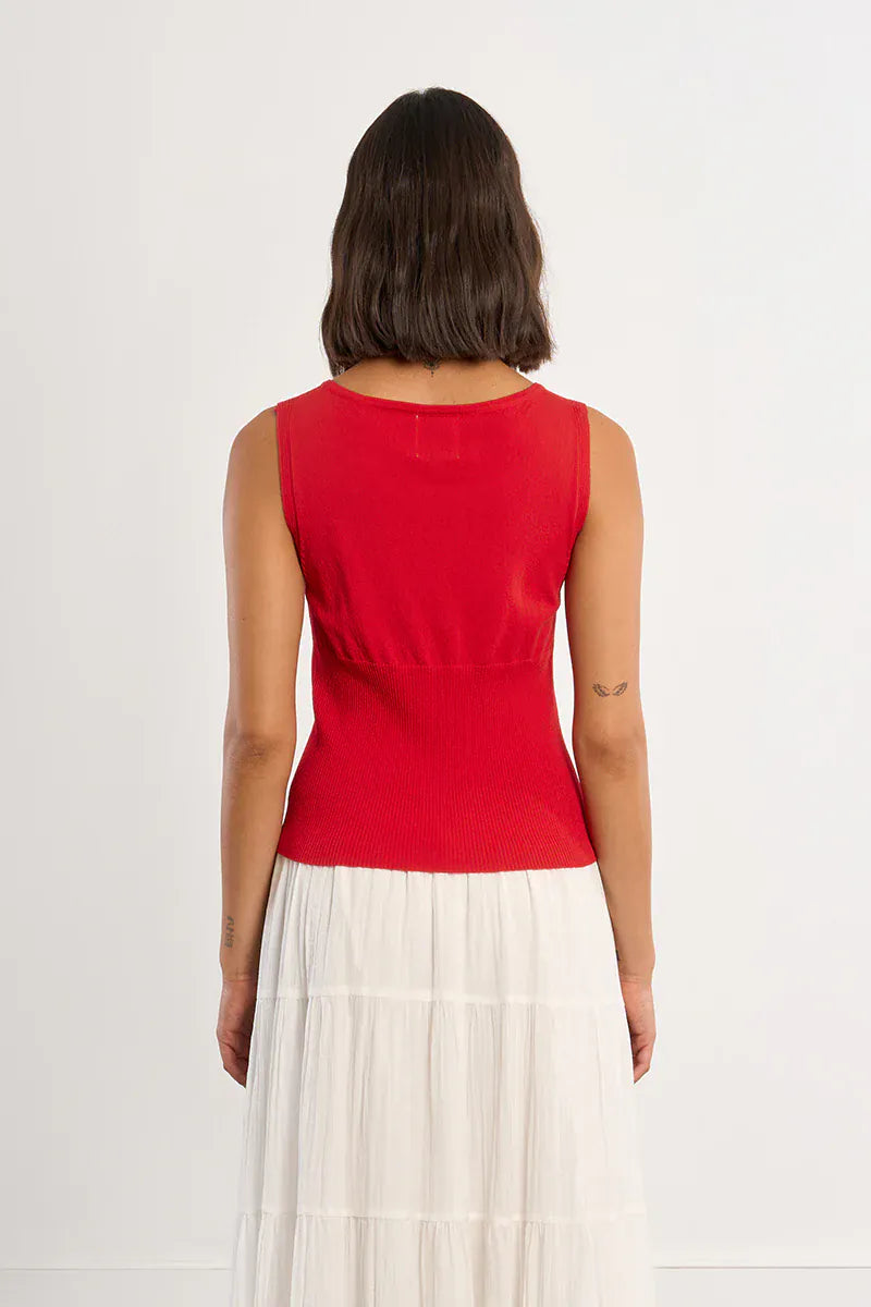 Lili Sidonio Top Maisie Mesh Tank Top