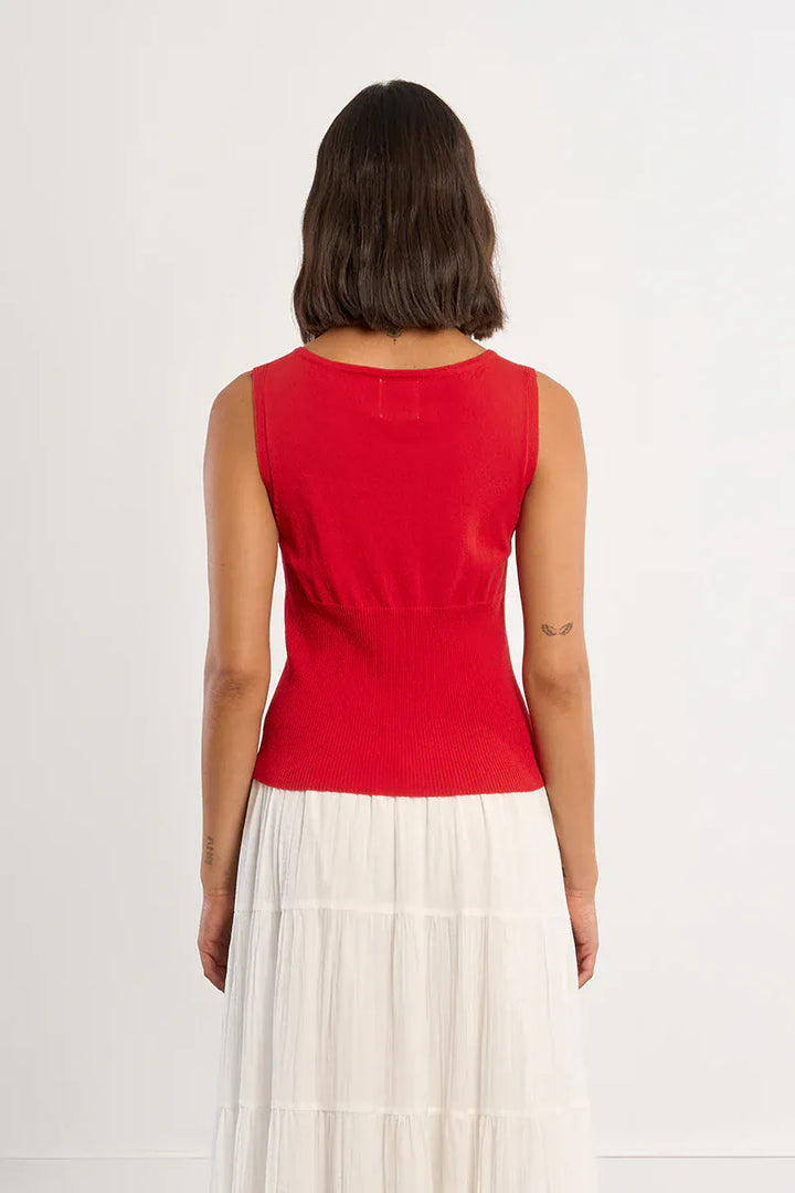Lili Sidonio Top Maisie Mesh Tank Top