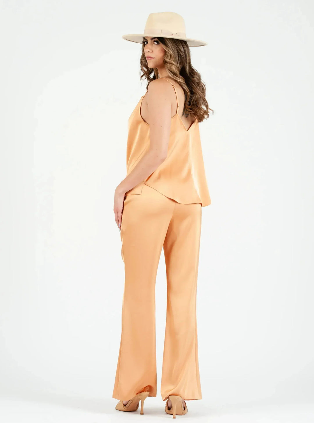 Lucca Couture Top Jayla Satin Cami Top