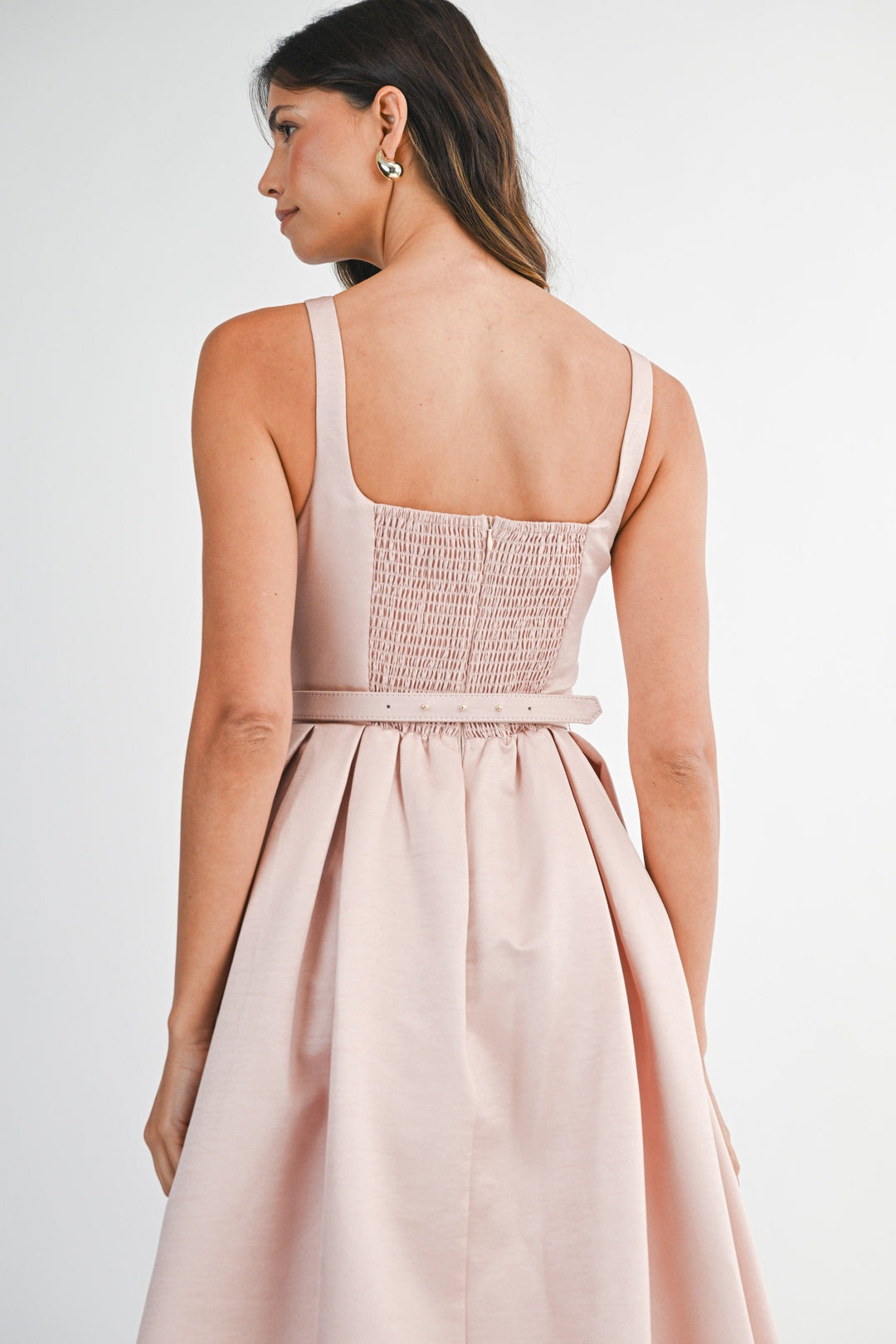 Mable Dress Jenna Belted Midi Dress