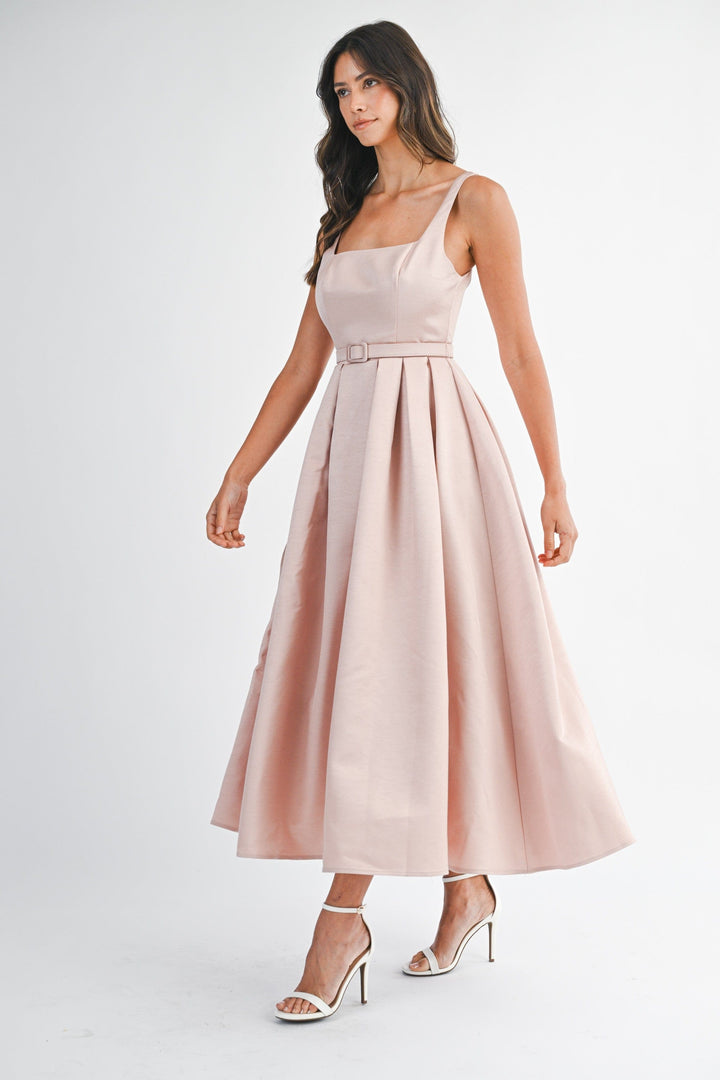 Mable Dress Jenna Belted Midi Dress