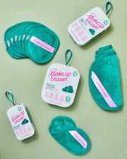 MakeUp Eraser Cloth Green 7-Day Set | 100% Recycled