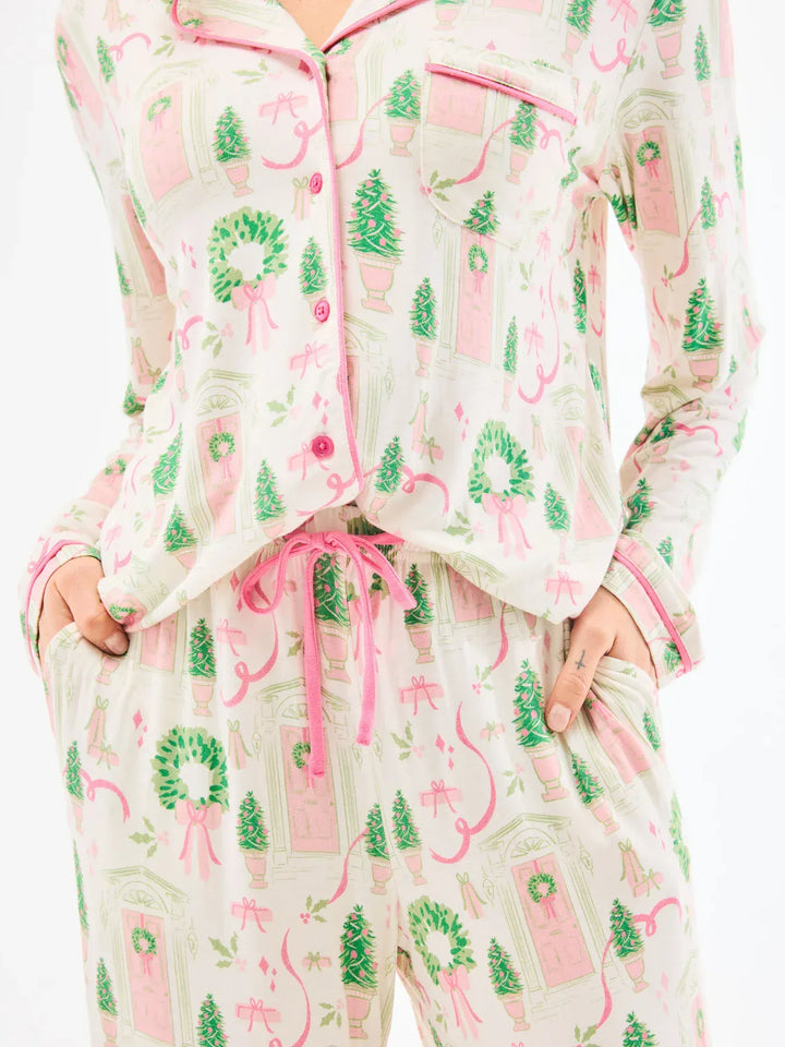 Mary Square Gift Set Charlotte Pajama Set