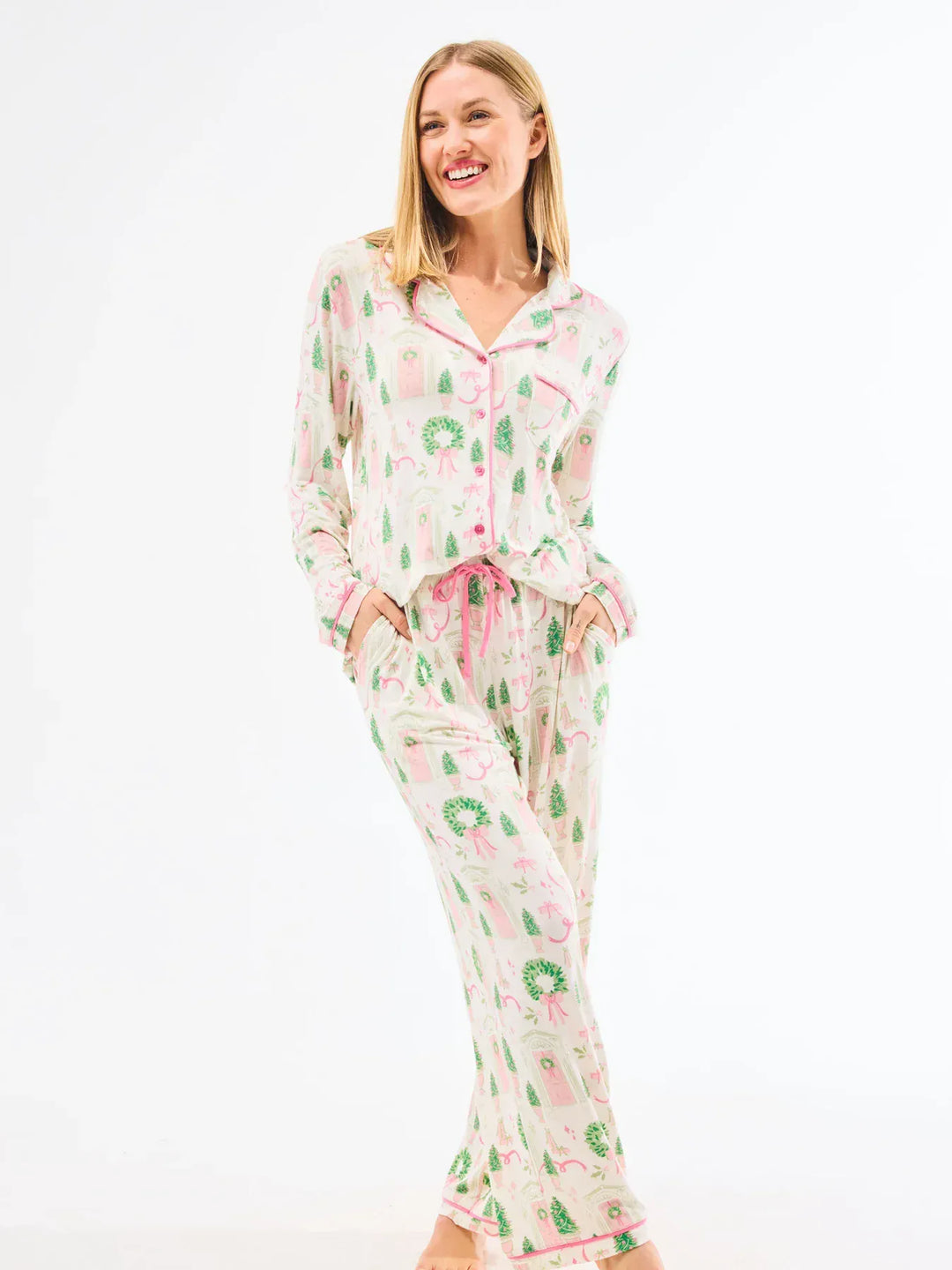 Mary Square Gift Set Charlotte Pajama Set
