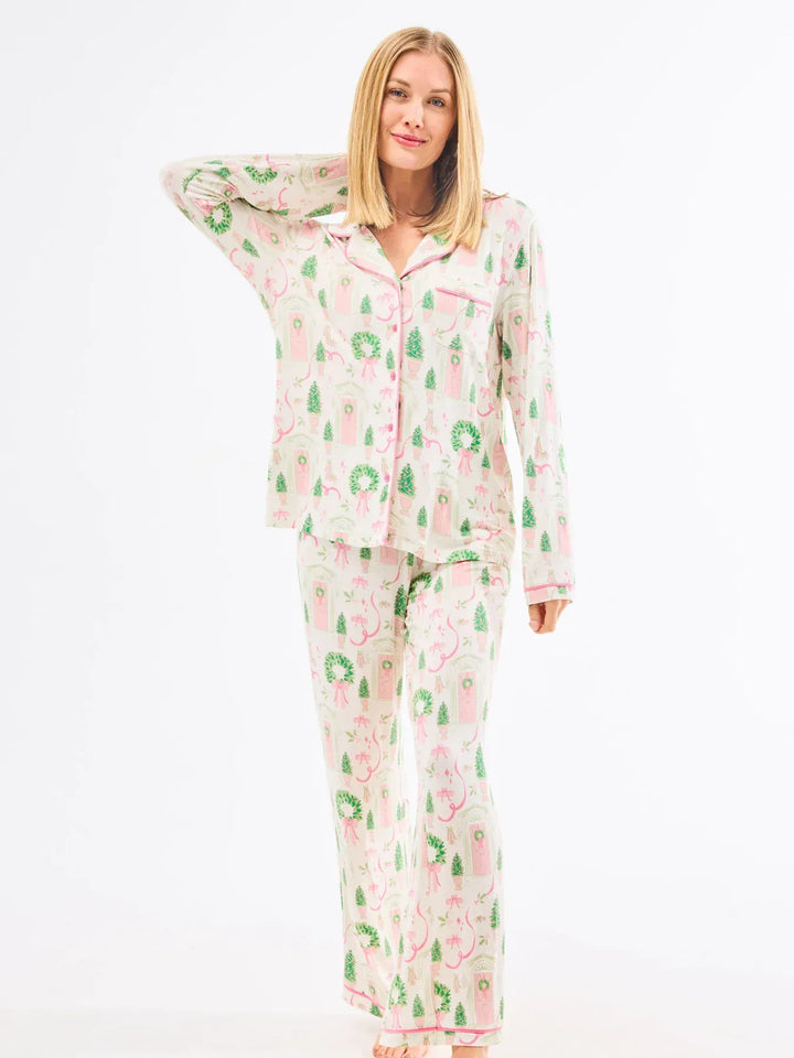Mary Square Gift Set Charlotte Pajama Set
