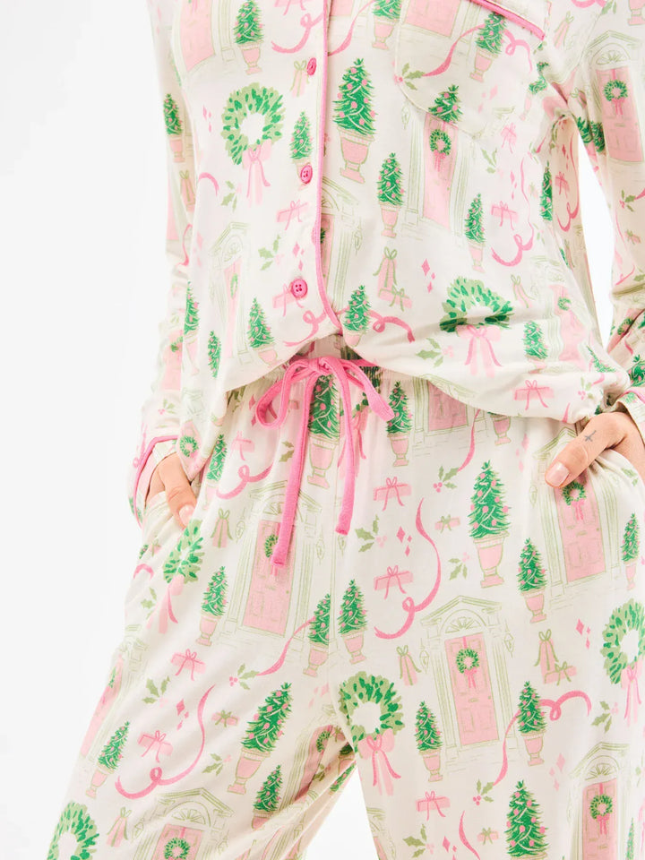 Mary Square Gift Set Charlotte Pajama Set