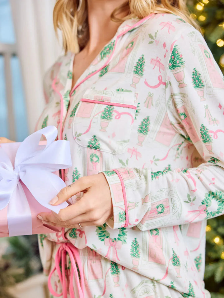 Mary Square Gift Set Charlotte Pajama Set