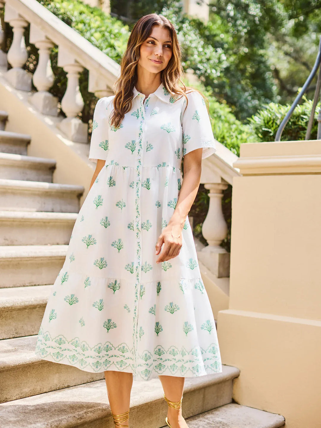 Mary Square Jema Maxi Dress featuring a flowing silhouette and vibrant patterns, perfect for casual or dressy occasions.