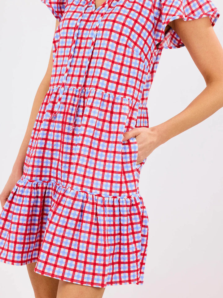 Mary Square Midi Dress Lillian Dress