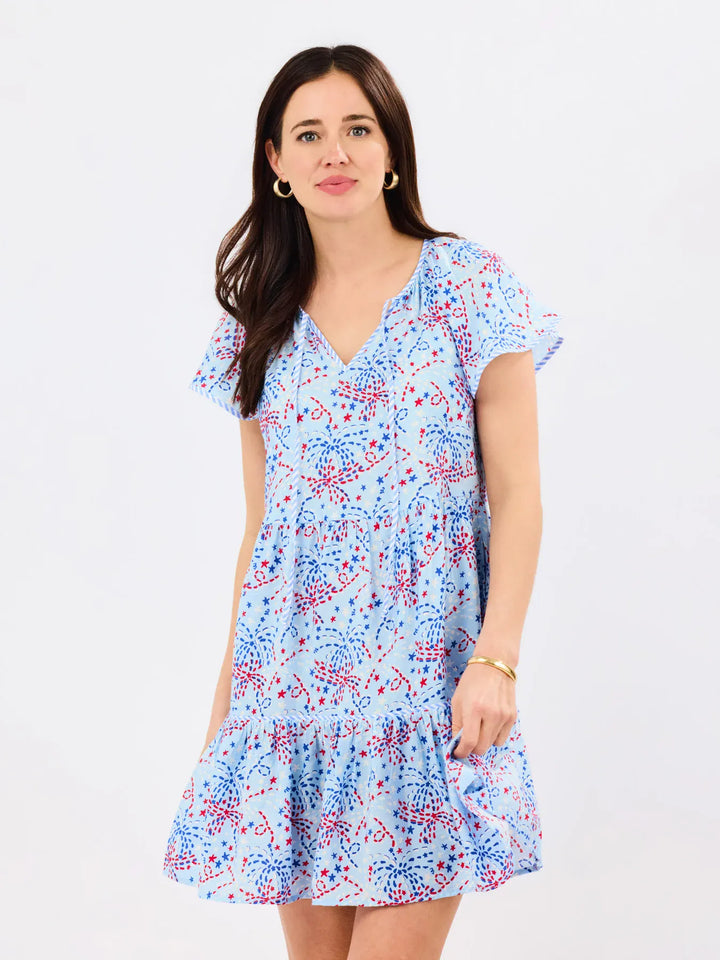 Mary Square Midi Dress Lillian Dress