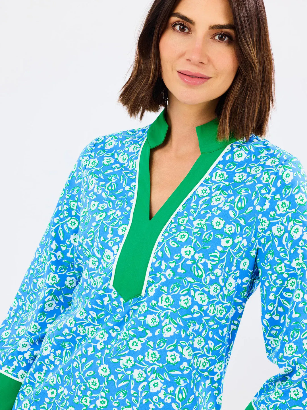 Mary Square Brenda Mini Dress, stylish sleeveless dress featuring a vibrant floral pattern and a fitted silhouette.