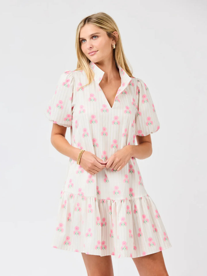 Mary Square Nancy Mini Dress featuring a stylish, casual design with a comfortable fit and eye-catching pattern.