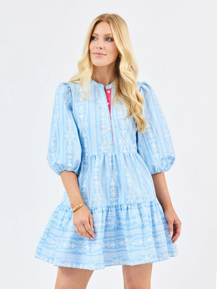 Mary Square Riley Mini Dress featuring a stylish, lightweight design perfect for casual or semi-formal occasions.