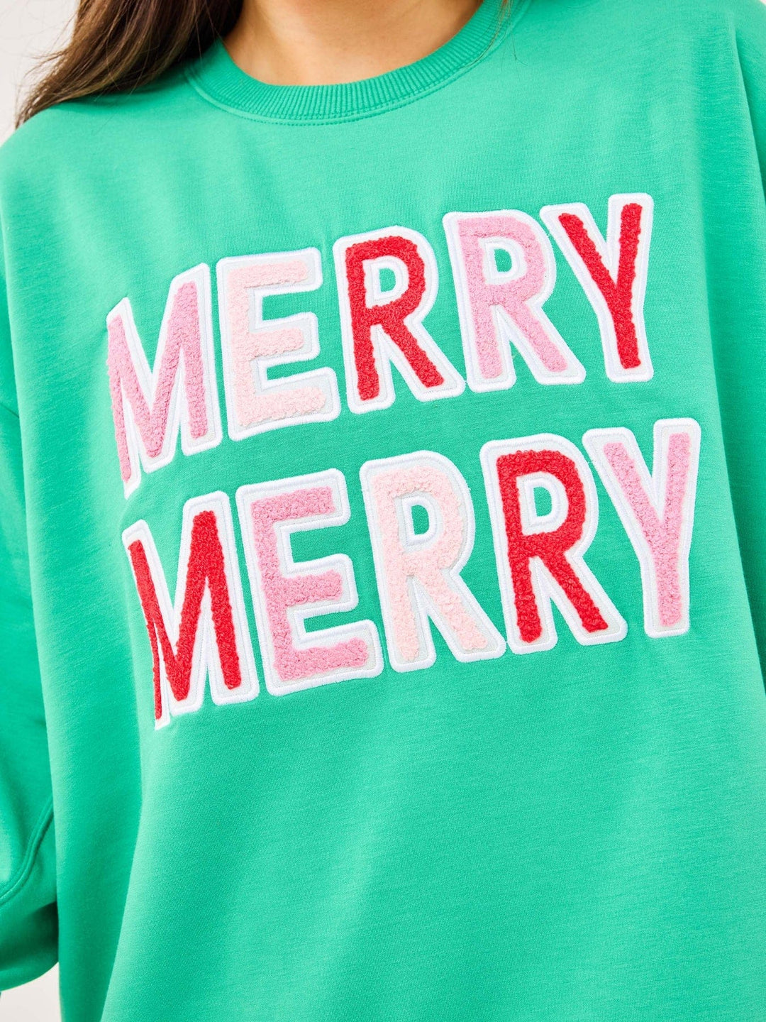Mary Square Sweatshirt Sarah Sweatshirt - Merry Merry