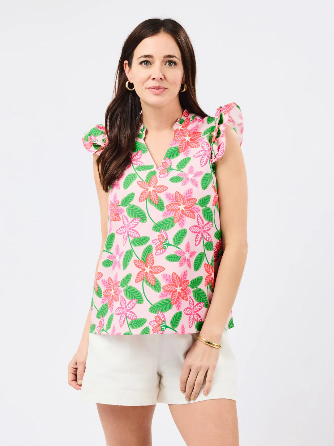 Mary Square Leigh Top featuring a stylish design, perfect for casual or dressy occasions, displayed on a neutral background.