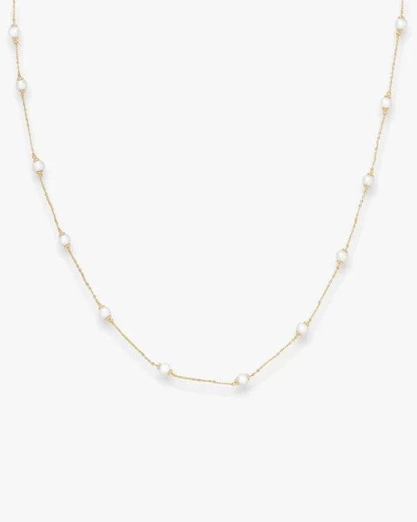 Melinda Maria Necklace Perfect Pearl Infinity Necklace