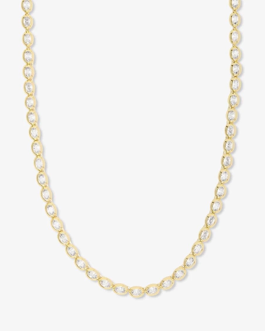 Melinda Maria Necklace She's A Boss Tennis Necklace