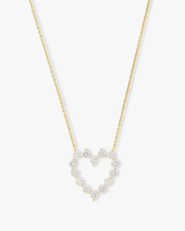 Melinda Maria Necklace She's an Icon Baby Heart Necklace