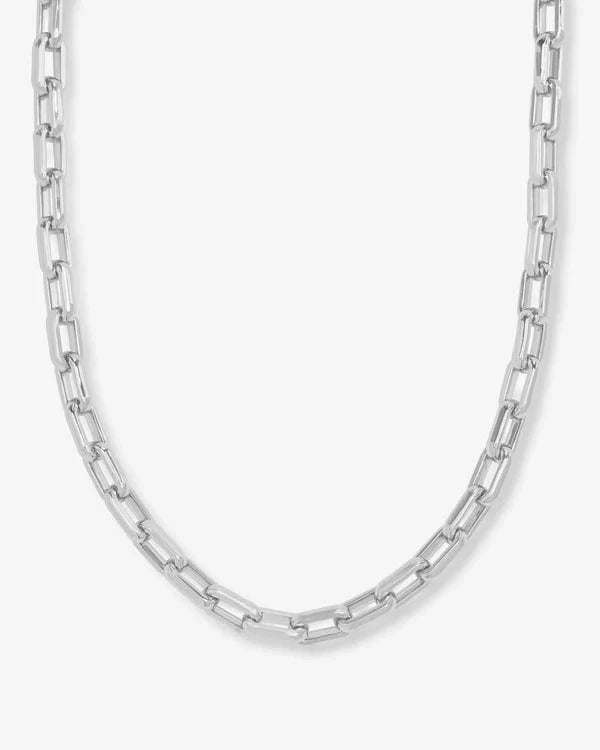 Melinda Maria Necklace Silver Lil Frankie Chain Necklace