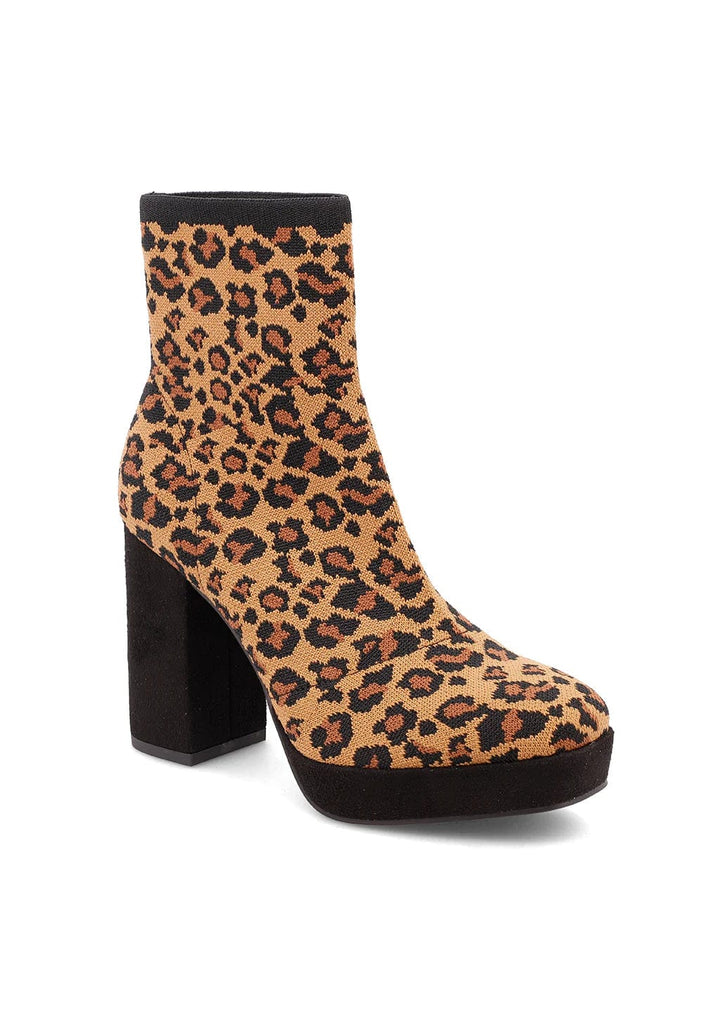 MIA Platform Leopard / 6 Candra Boot