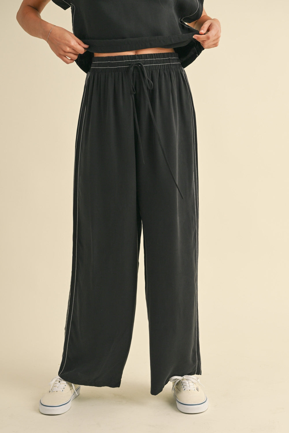 Miou Muse Pants Black / S Mya Viscose Pants