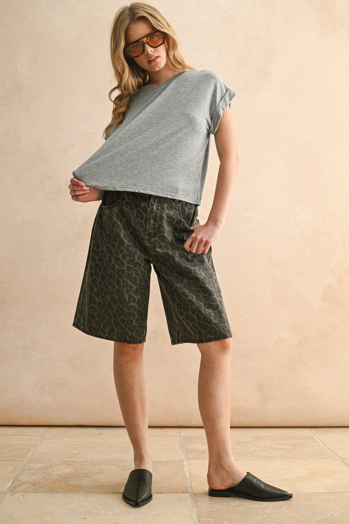 Miou Muse Pants Jackie Bermuda Pants