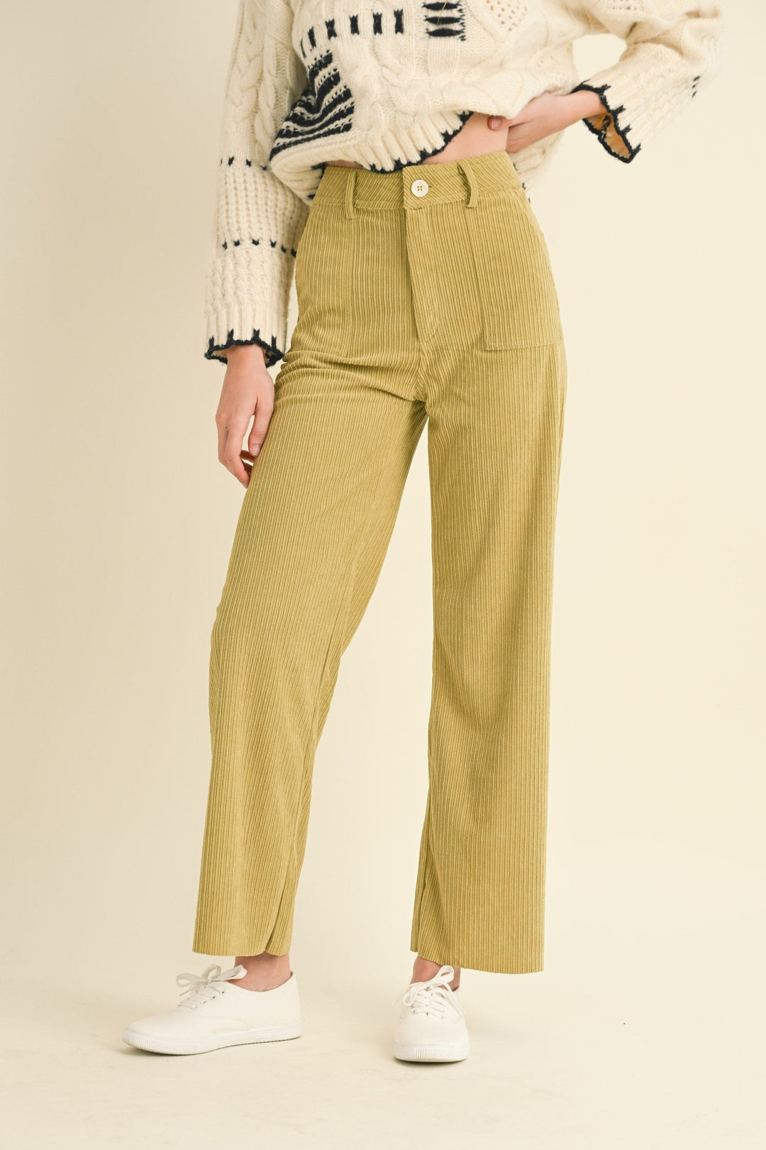 Miou Muse Pants Lemon Grass / S Jayla Corduroy Pants