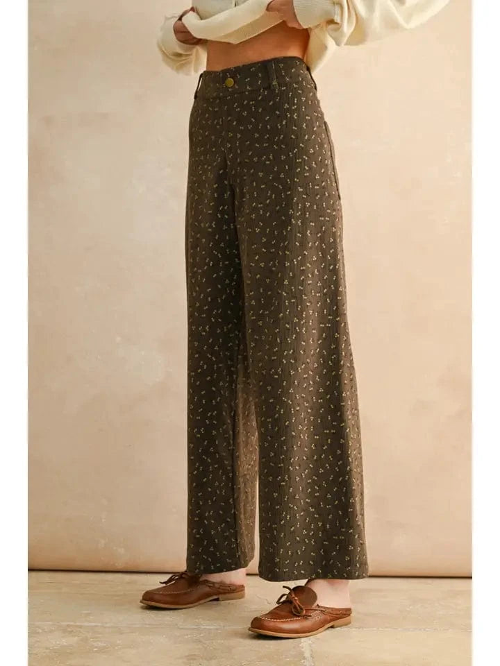 Miou Muse Pants Willow Corduroy Pants