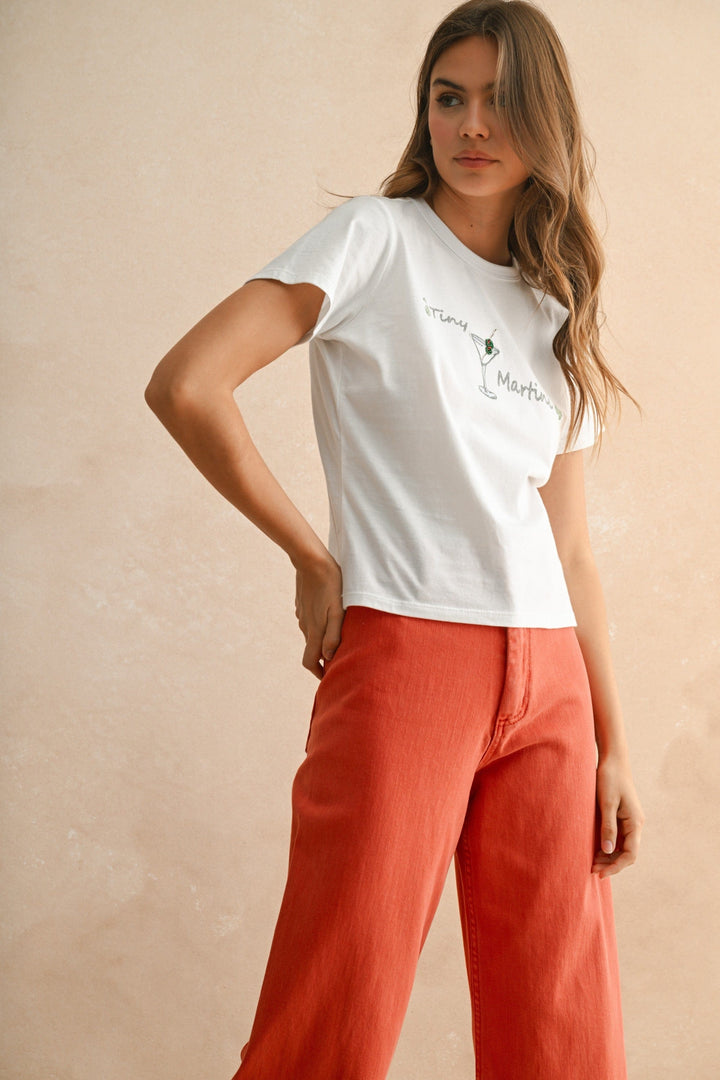 Miou Muse Tee Tiny Martini Tee