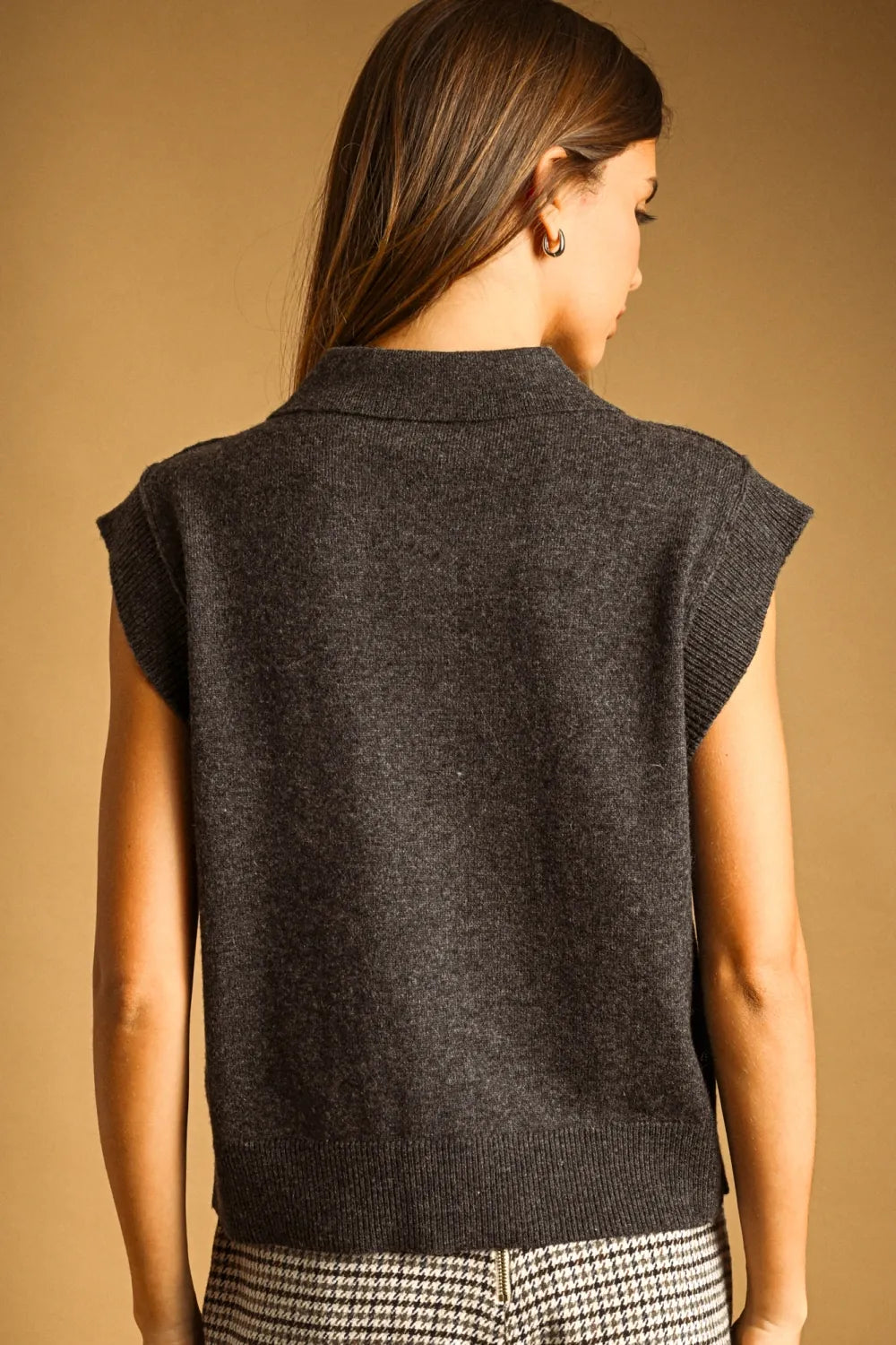 Miou Muse Top Harley Polo Sweater Top