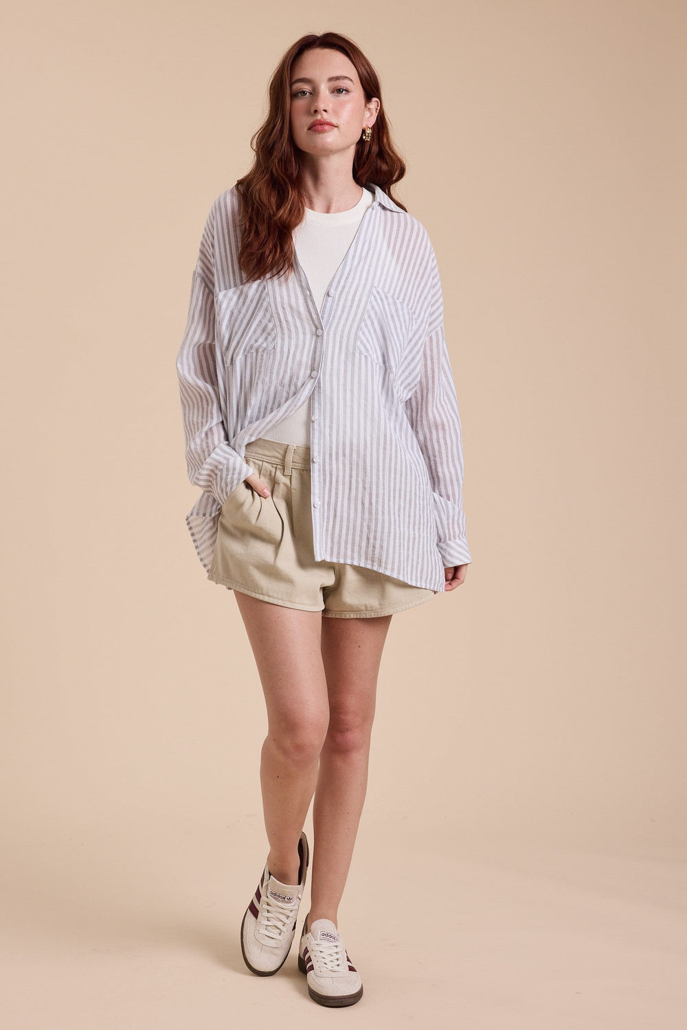 Miou Muse Top Jordyn Striped Top