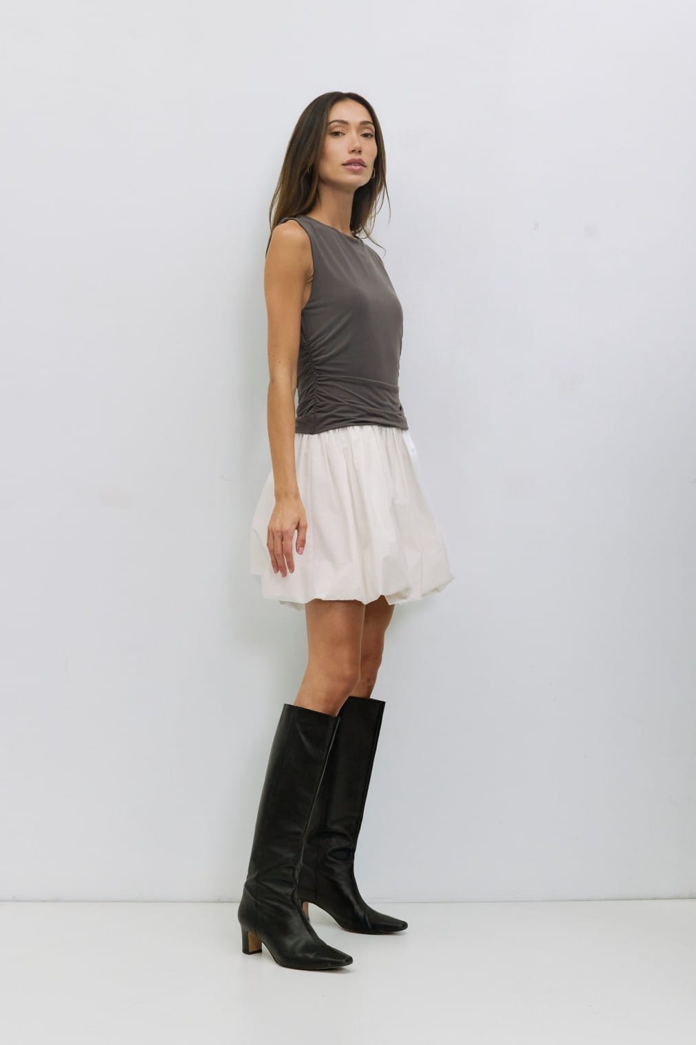 MOD REF Angelique Mini Dress, stylish sleeveless dress with a fitted silhouette and elegant design, perfect for special occasions.