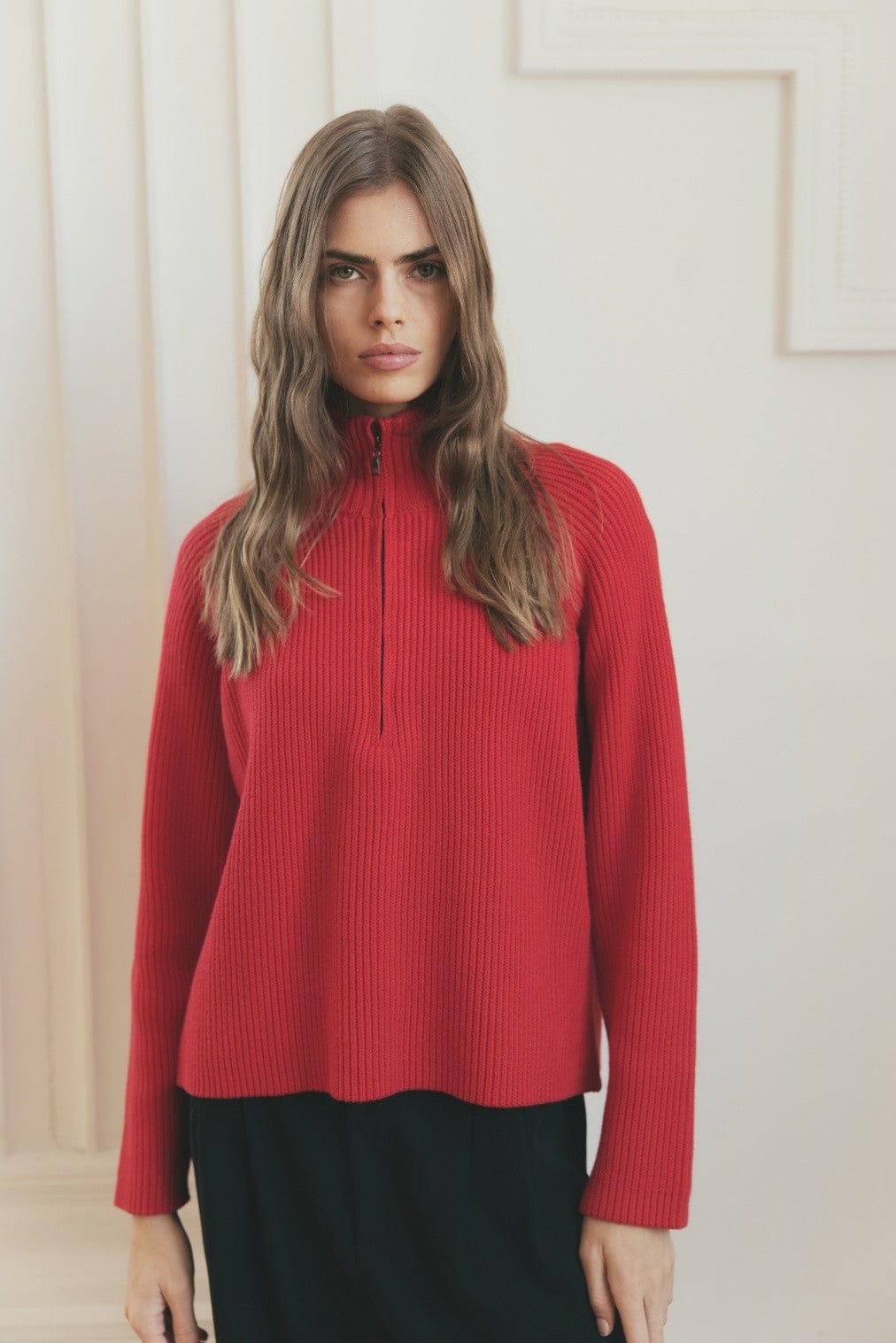 MOD REF Sweater Red / S Jules Sweater