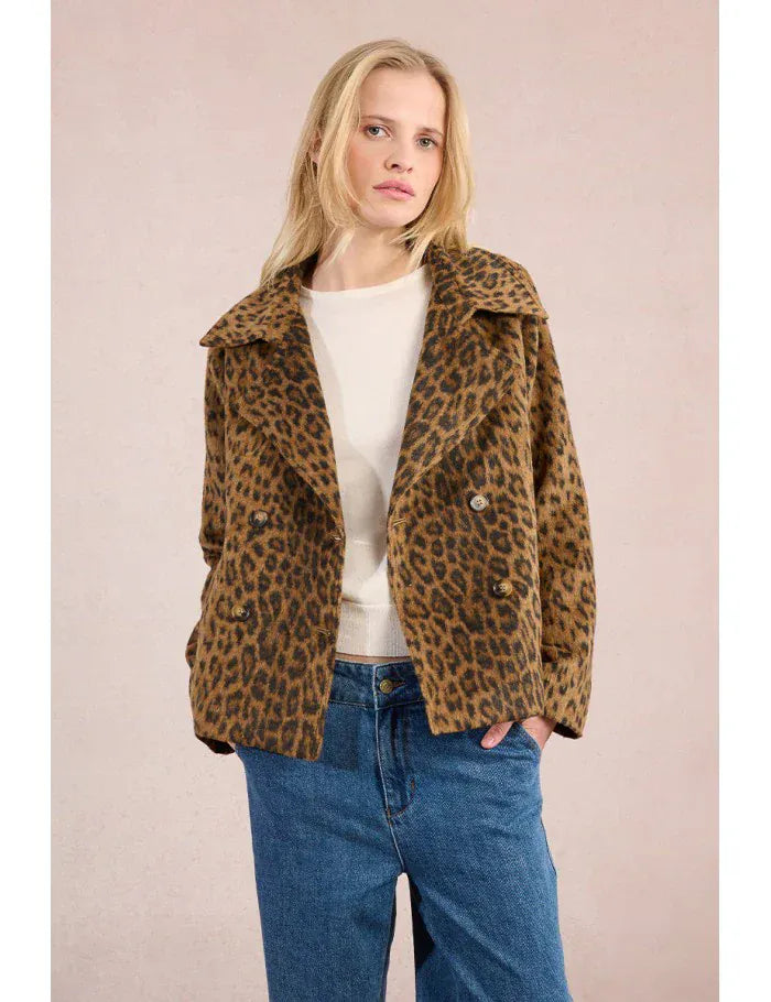 Molly Bracken Jacket Brown / XS Reya Leopard Jacket